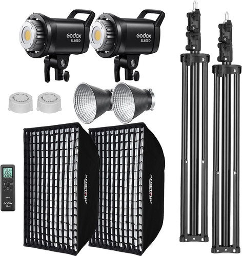 Kit luce video led - video, 70w