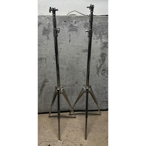 Set supporto luce - acciaio, inox